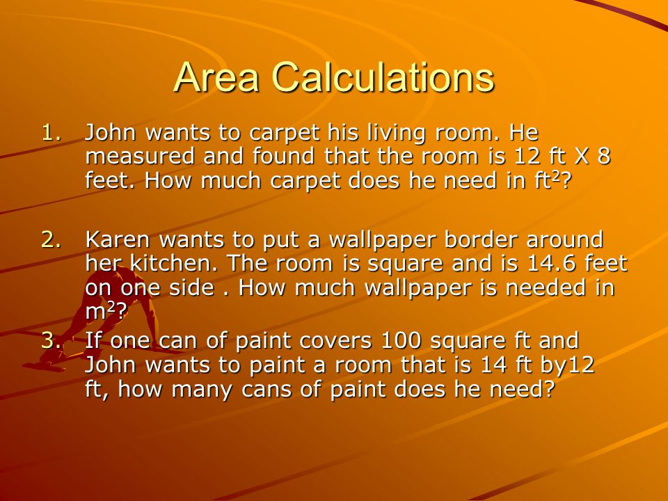 Square Yards Calculator Inch This Image Ilrates Which Measurements Must Be Made When Measuring To Estimate The Needed Carpet As