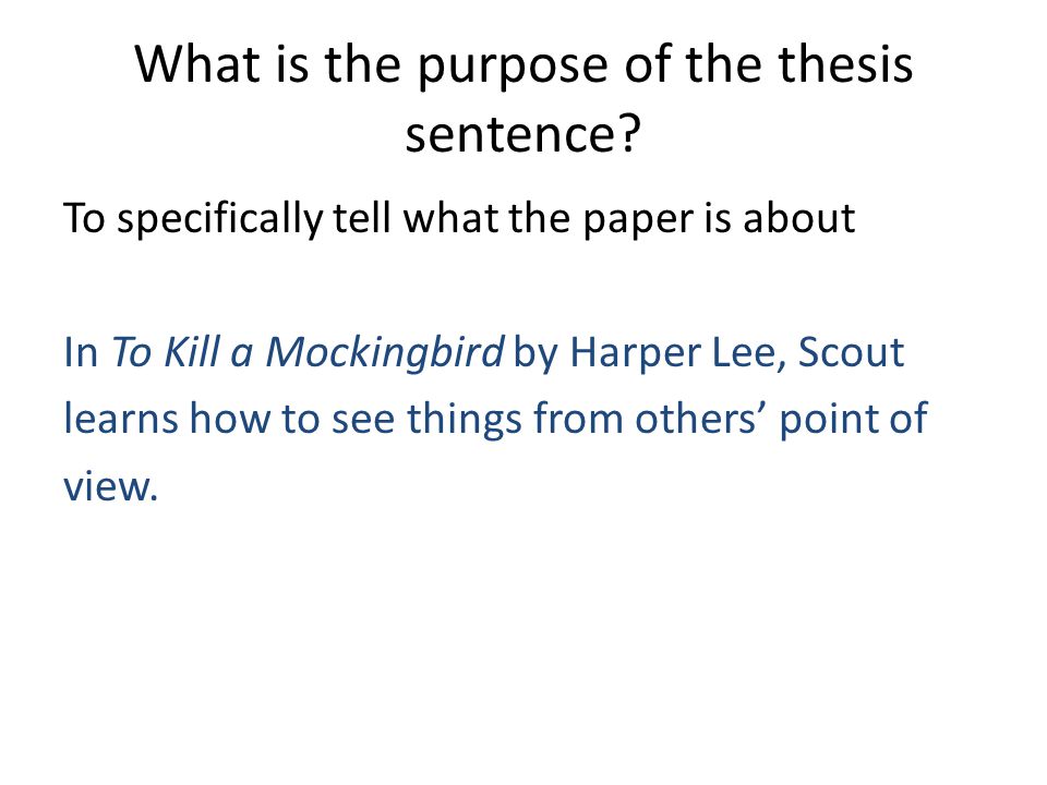 where will you find the thesis sentence Constructing a good dissertation what a thesis is, why you should have one if you find a number of recent dissertations in an area you are. where will you find the thesis sentence Constructing a good dissertation what a thesis is, why you should have one if you find a number of recent dissertations in an area you are.