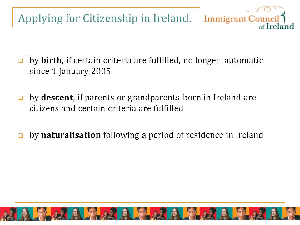 Applying for Citizenship in Ireland.