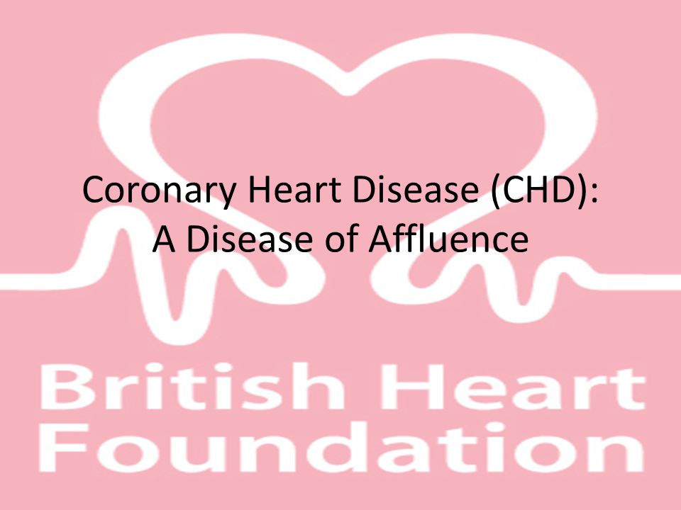 coronary heart disease chd a disease of affluence ppt download which is a disease of affluence