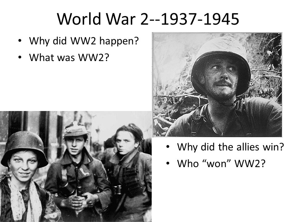 When did World War II begin?