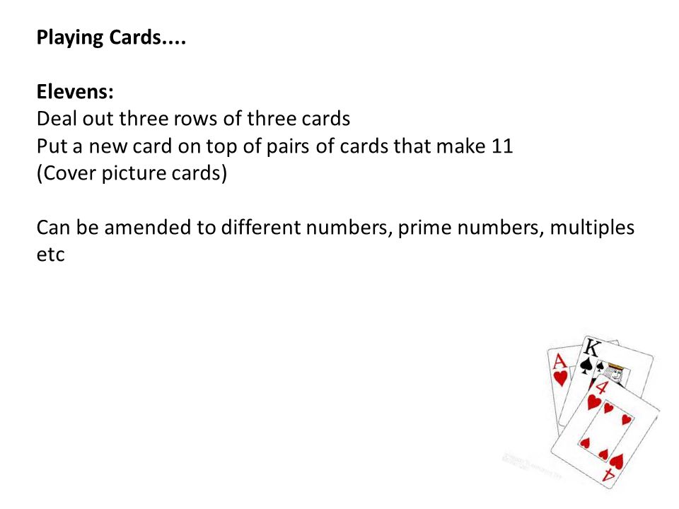 Playing Cards....