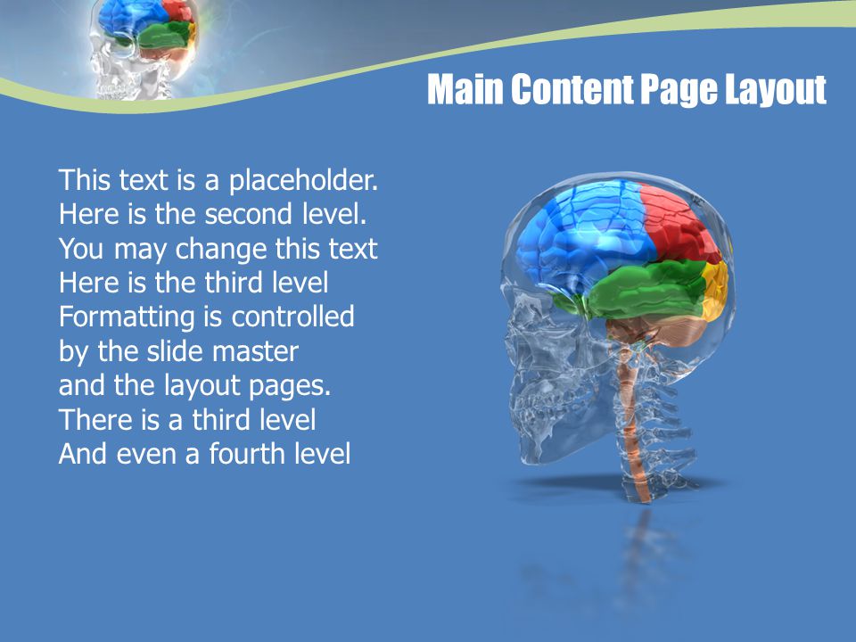 Main Content Page Layout This text is a placeholder.
