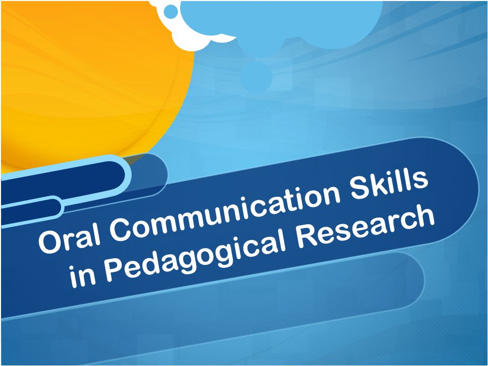 TEACHING SPEAKING SKILLS teaching speaking skills: