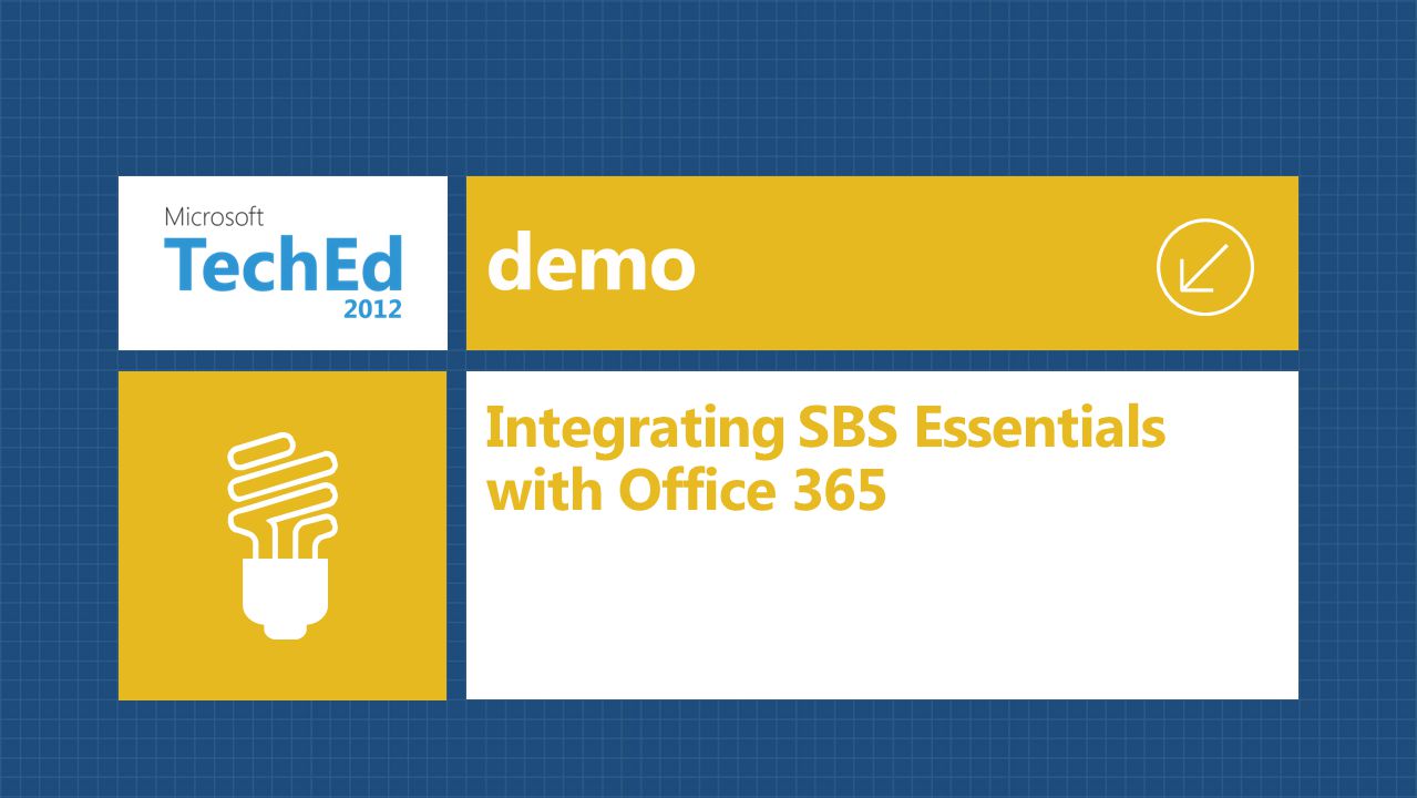 demo Integrating SBS Essentials with Office 365