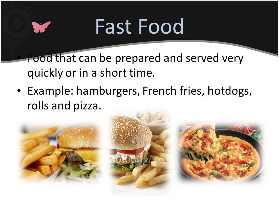 How to write an essay on fast food