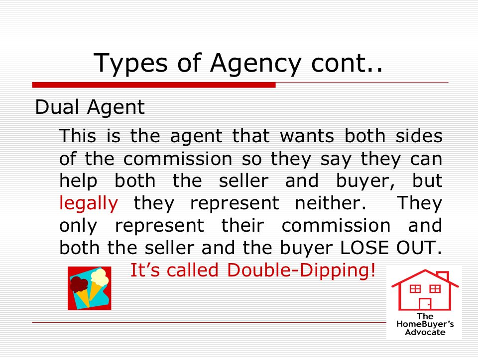 Types of Agency cont..