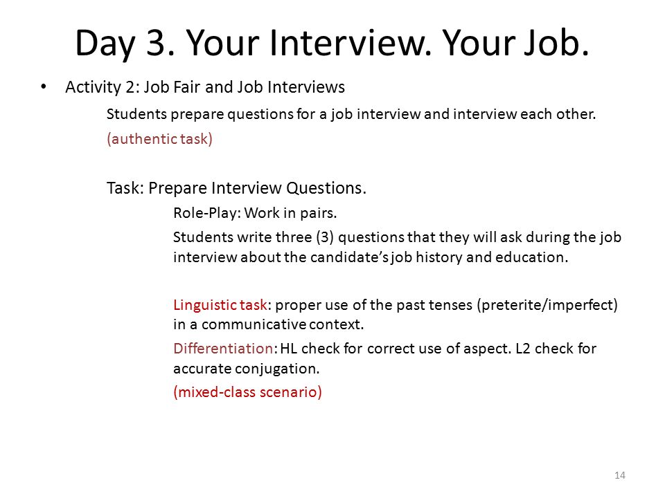 questions to ask at a career fair