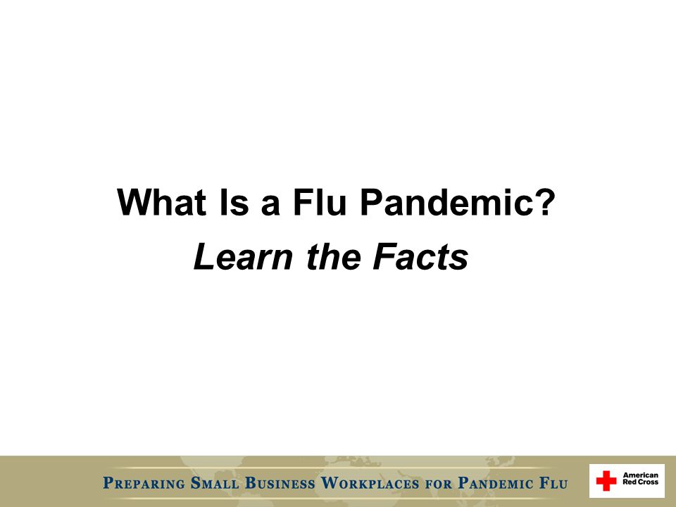 What Is a Flu Pandemic Learn the Facts