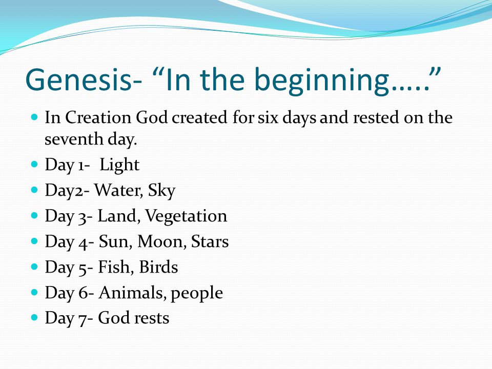 an analysis of the two versions of creation in the beginning of genesis Comparing/contrasting the two creation stories in genesis including the king james version interpretations of genesis 1:1: in the beginning, god. an analysis of the two versions of creation in the beginning of genesis Comparing/contrasting the two creation stories in genesis including the king james version interpretations of genesis 1:1: in the beginning, god.