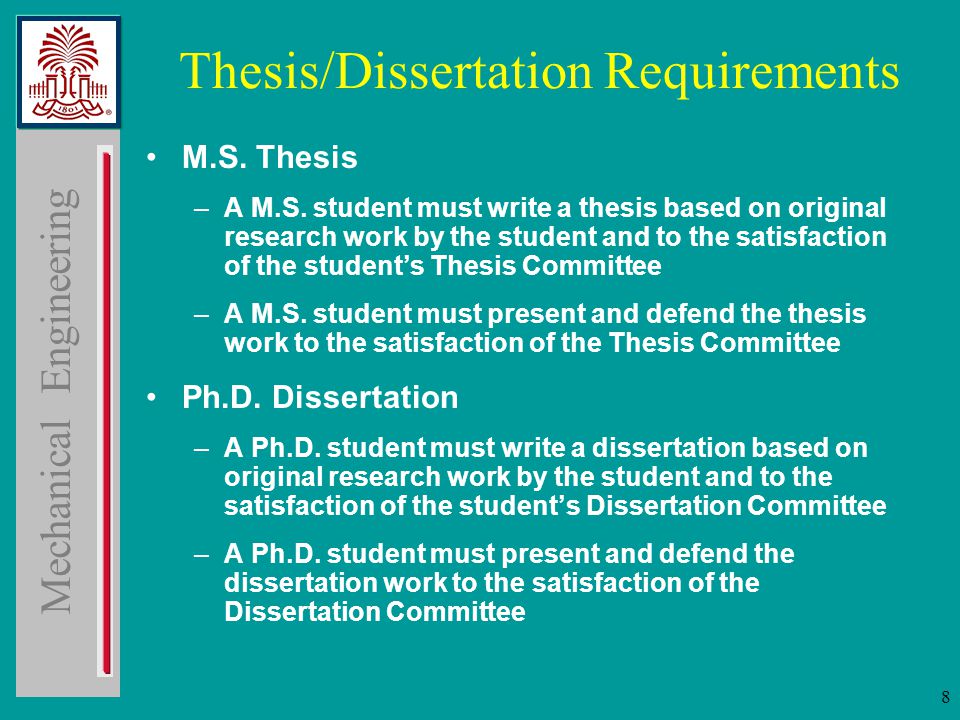 masters thesis requirements masters thesis requirements