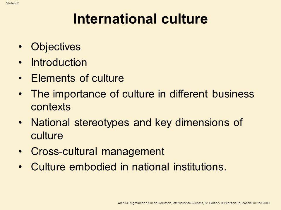 Rugman Collinson International Business 5th Edition Rugman Collinson International Business 5th Edition