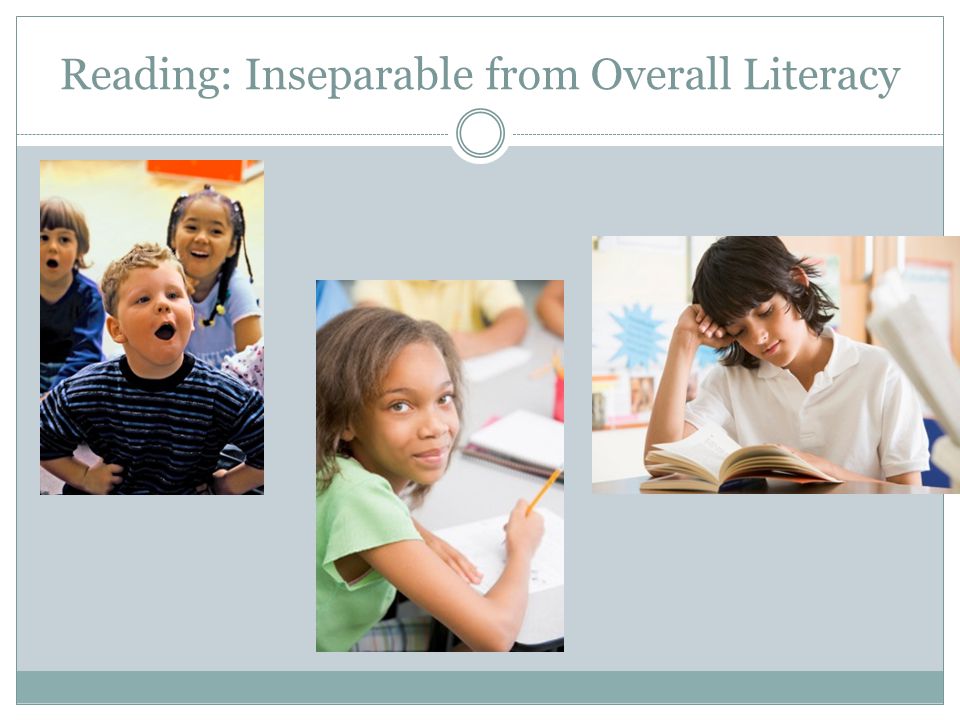 Reading: Inseparable from Overall Literacy