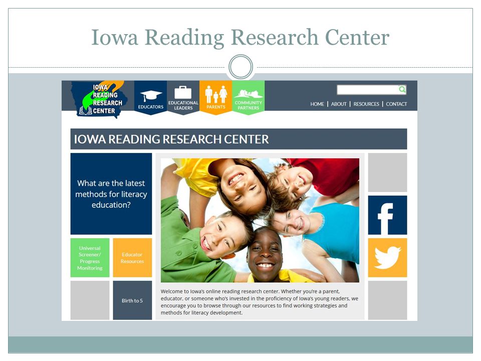 Iowa Reading Research Center