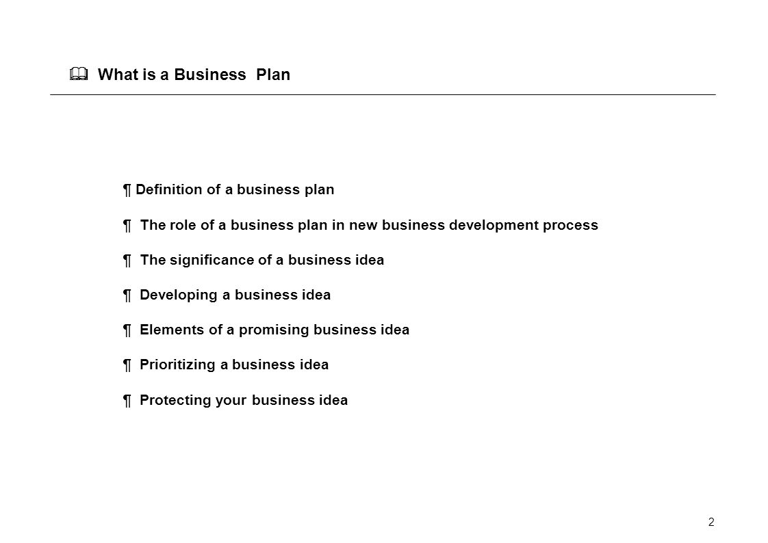 What Is A Business Development Plan