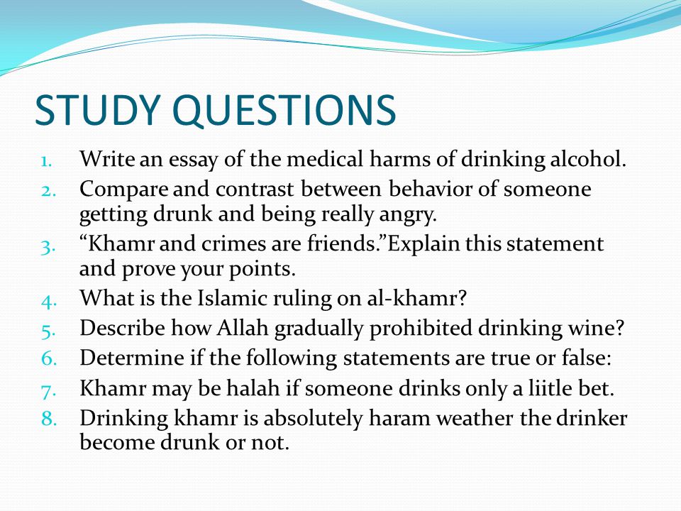 Dangers of drinking and driving essay