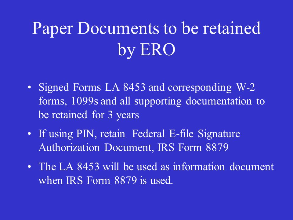 louisiana department of revenue e file e pay quick accurate and tax form 8879 fafsa
