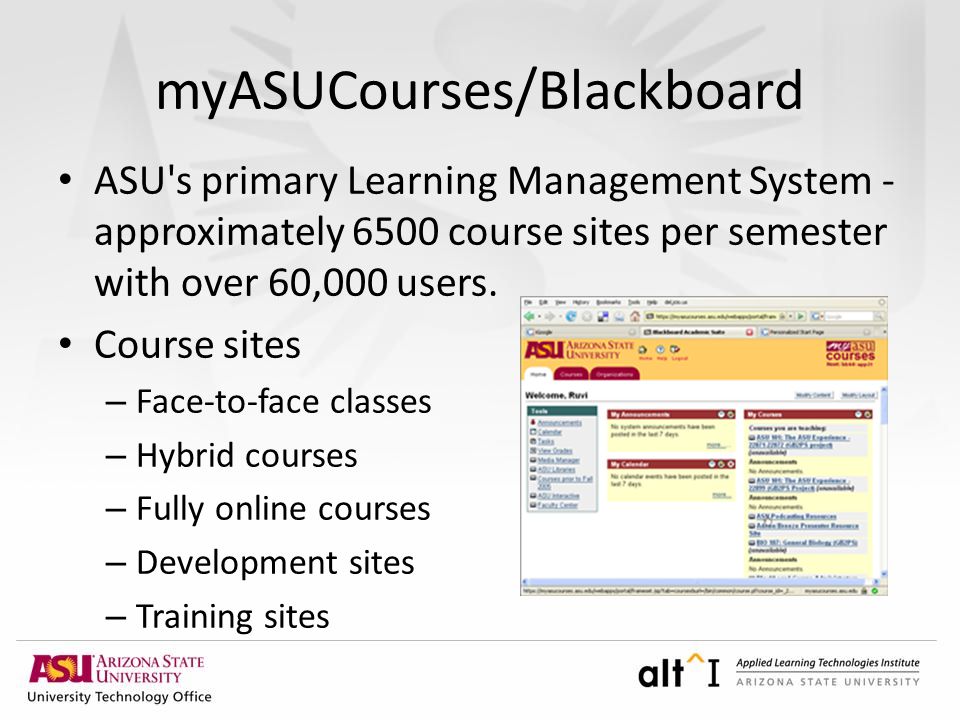 asu blackboard
