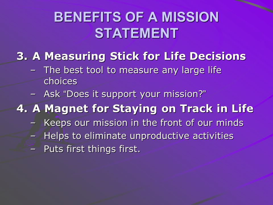 creating a personal mission statement activity creating a personal mission statement activity