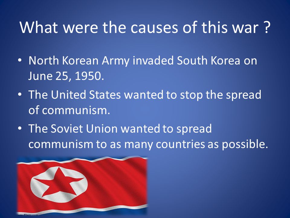 causes of korean war