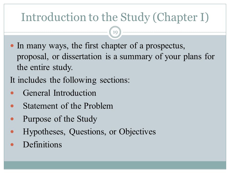 introduction of dissertation proposal introduction of dissertation proposal