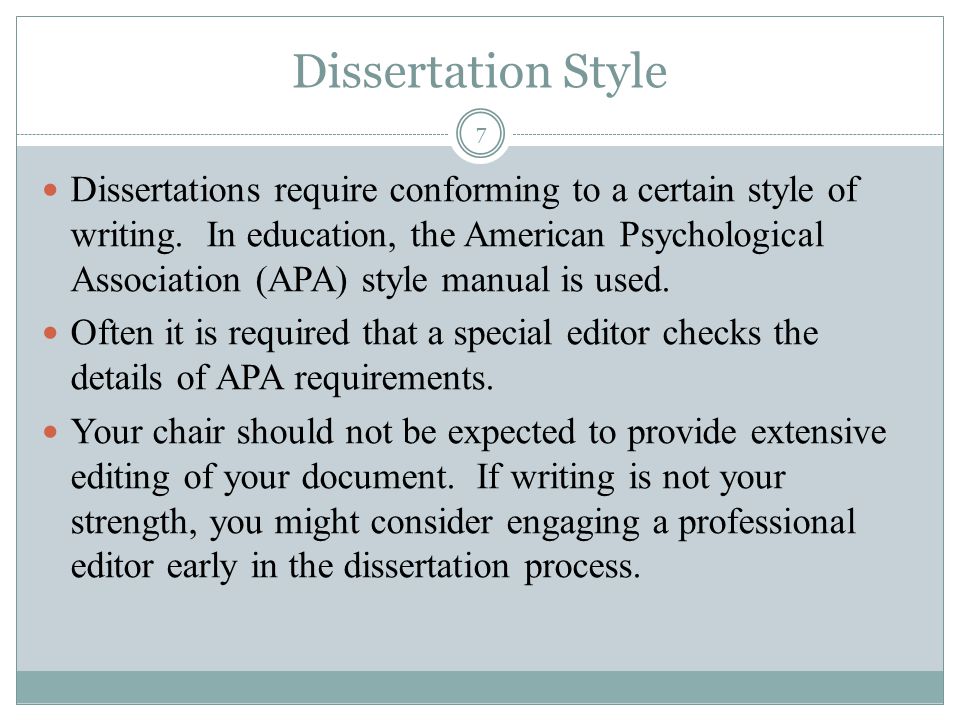 Doctoral dissertations in education