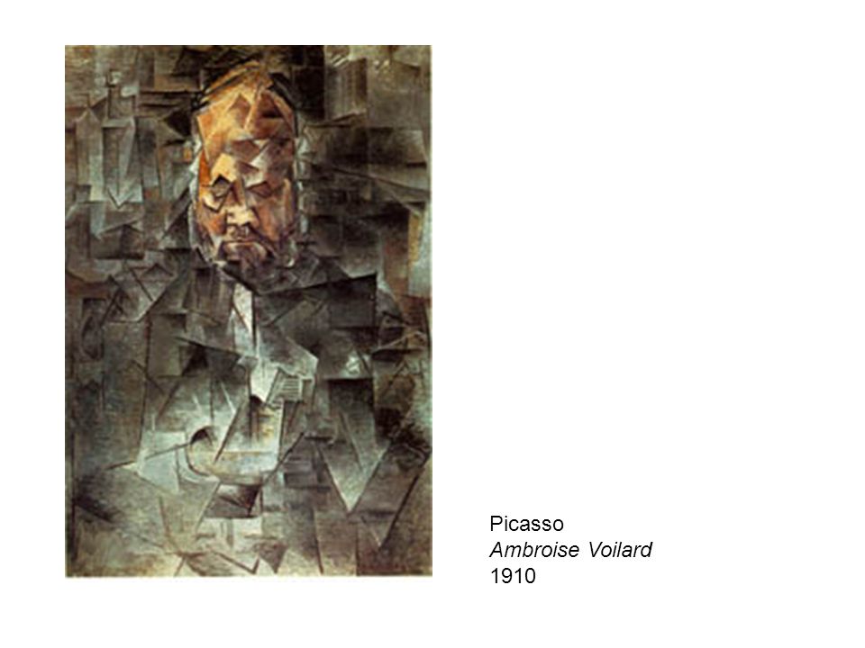 Picasso Ambroise Voilard 1910