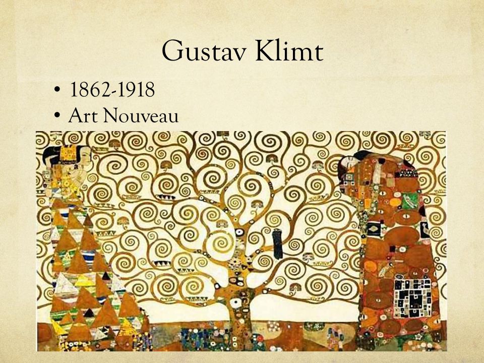 Gustav Klimt Art Nouveau