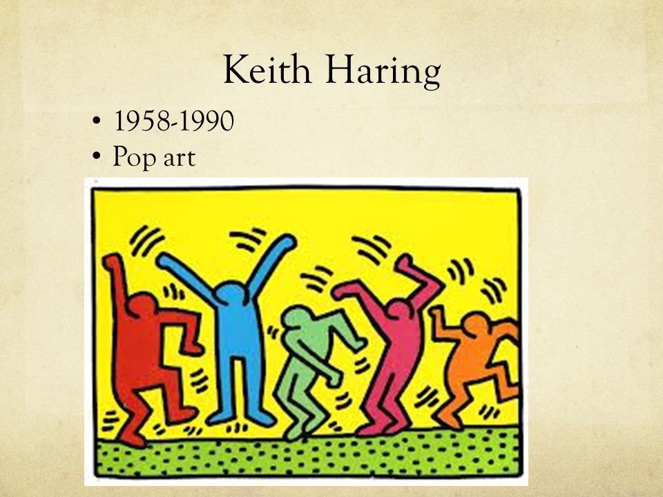 Keith Haring Pop art