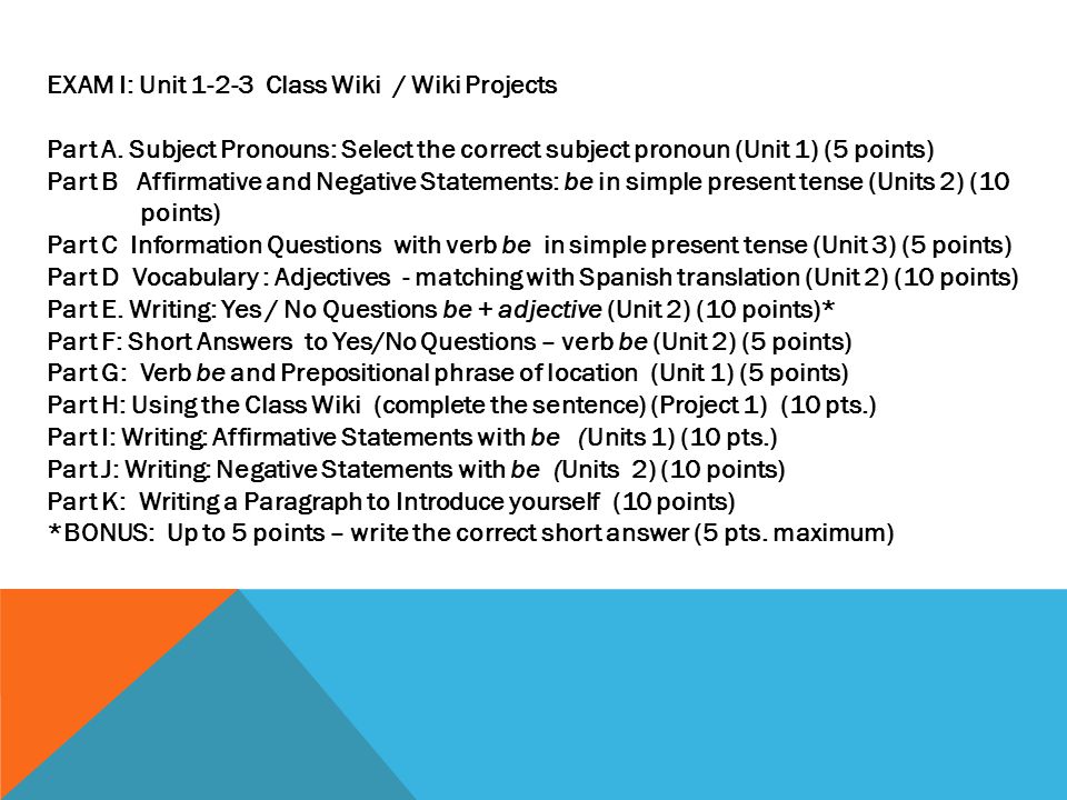 unit 1 project part 1 unit 1 project part 1