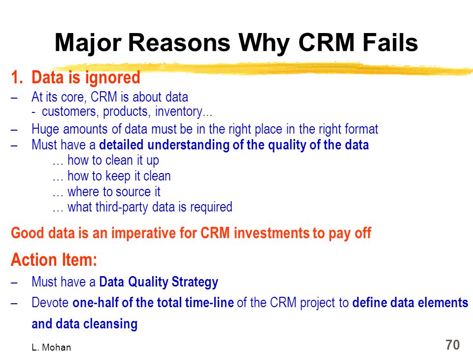 Crm implementation failure at cigna corporation case study ppt