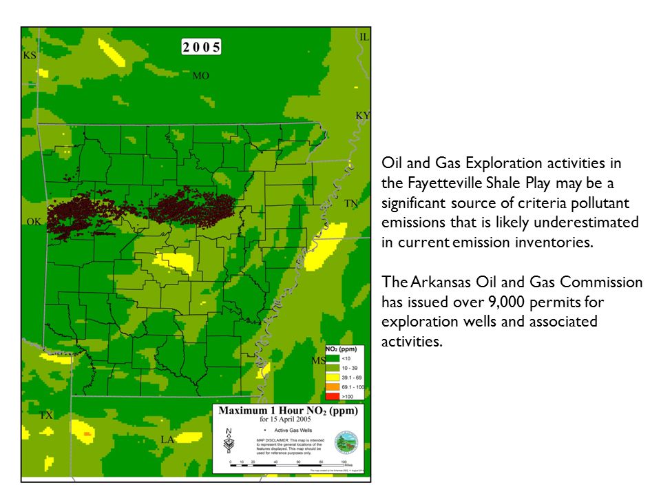 Oil and Gas Exploration activities in the Fayetteville Shale Play may be a significant source of criteria pollutant emissions that is likely underestimated in current emission inventories.