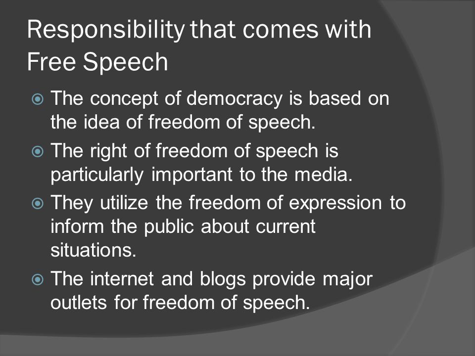 an essay on the censorship of the internet and the freedom of speech Freedom of speech vs censorship on the internet 2126 words | 9 pages freedom of speech vs censorship: children on the internet the internet is a very controversial communication device in today’s society if desired, one could find information on nearly any topic they choose. an essay on the censorship of the internet and the freedom of speech Freedom of speech vs censorship on the internet 2126 words | 9 pages freedom of speech vs censorship: children on the internet the internet is a very controversial communication device in today’s society if desired, one could find information on nearly any topic they choose.