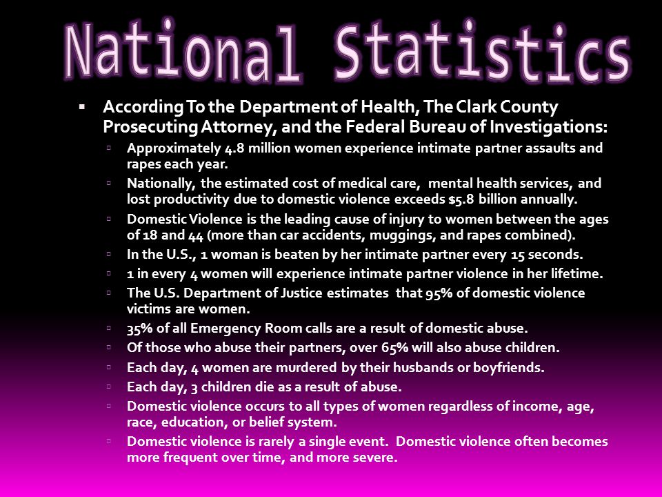  According to the Utah Department of Health:  In 2011, 32% of all Utah homicides were related to domestic-violence.