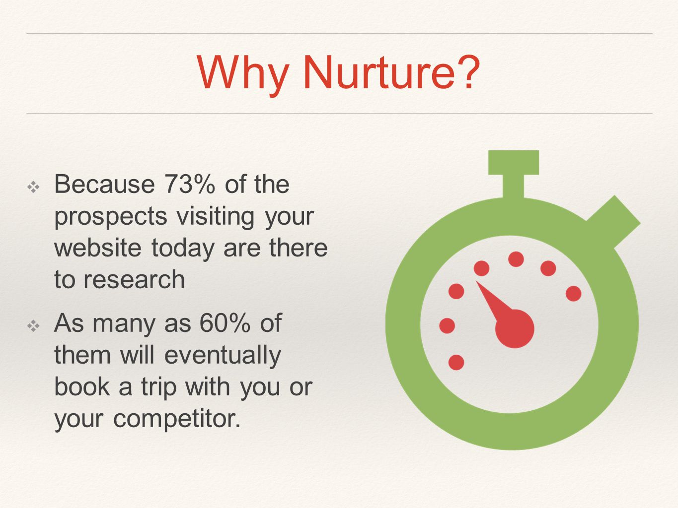 Why Nurture.
