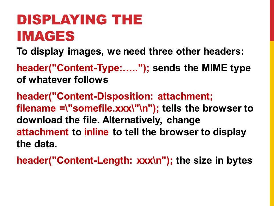 browser content type