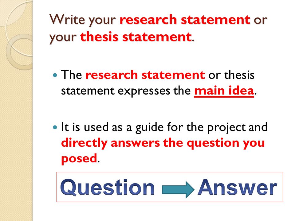 What is a Thesis Statement - Liberty University
