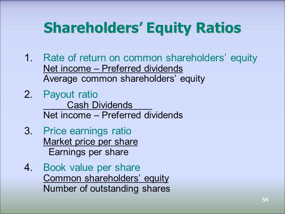 Shareholders Equity Equation Jennarocca Prepared By Dragan Stojanovic Ca Rotman School Of Management Equity Equation Gallery