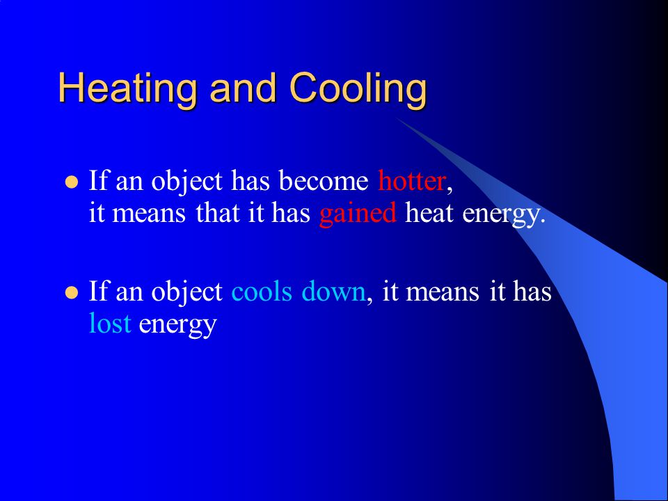 Heat and Temperature The temperature of an object tells us how HOT it is Measured in degrees Celsius - °C It is NOT the same as heat energy although the two quantities are related.
