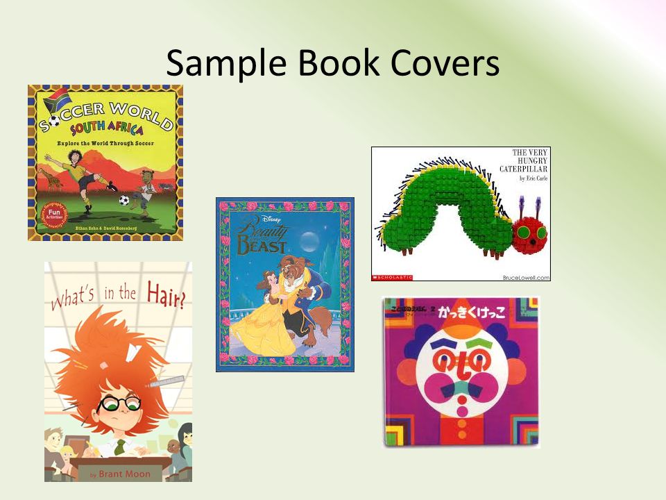 Sample Book Covers