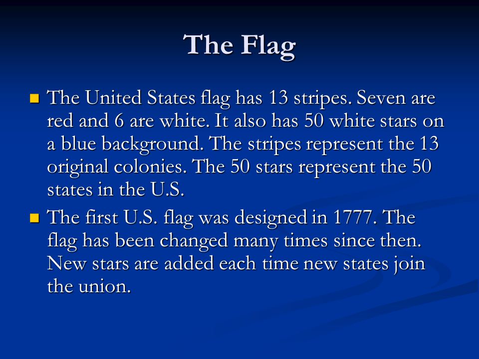 Why are there 13 stripes on the American flag?