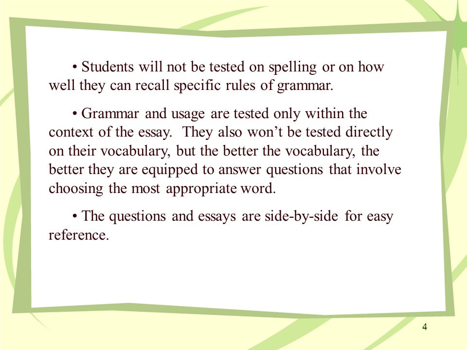 SAT Grammar: Practice tests and explanations