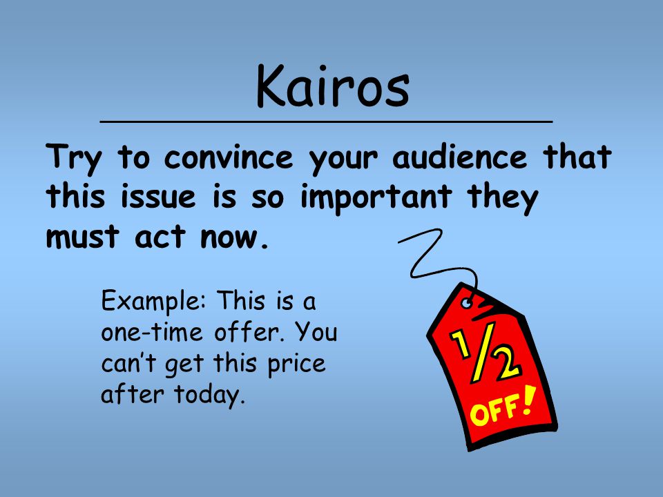 Kairos In Greek mythology, Kairos, the youngest child of Zeus, was the god of opportunity.