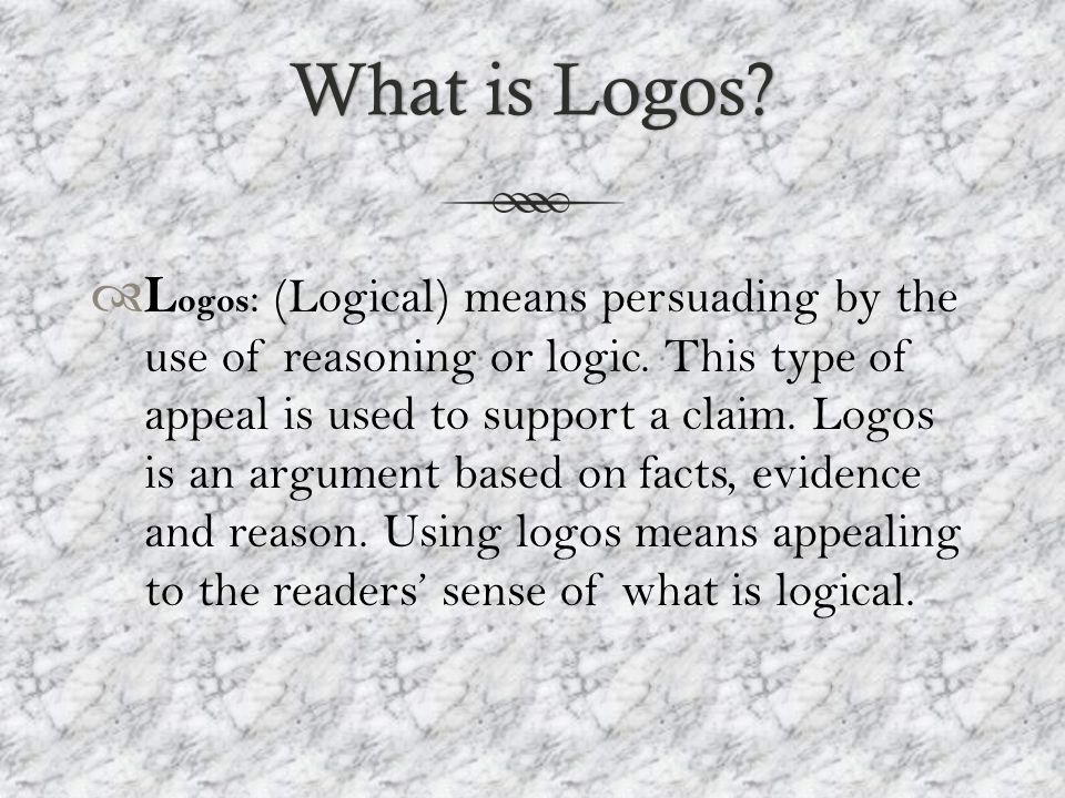 What is Logos What is Logos.