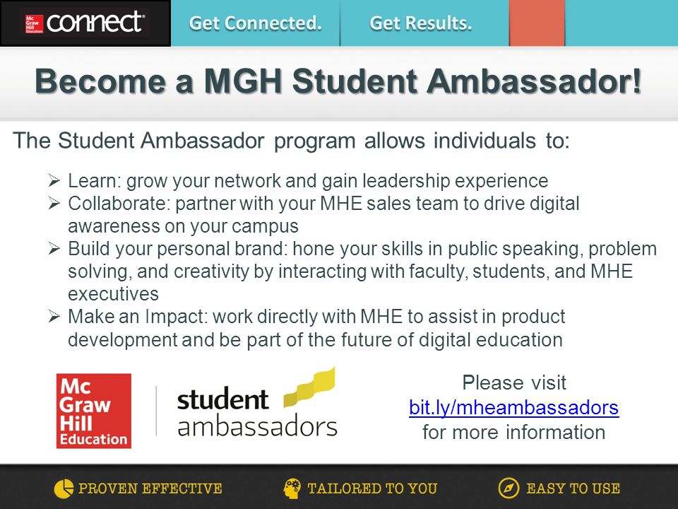 Become a MGH Student Ambassador.