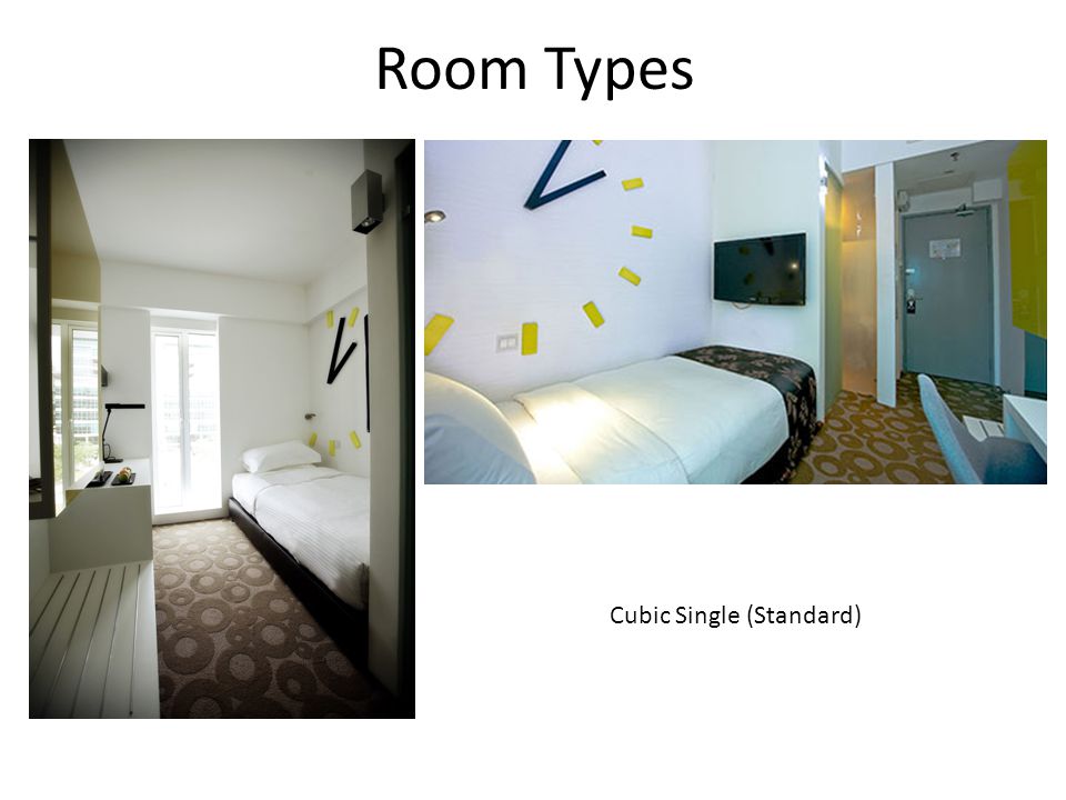 Room Types Cubic Single (Standard)