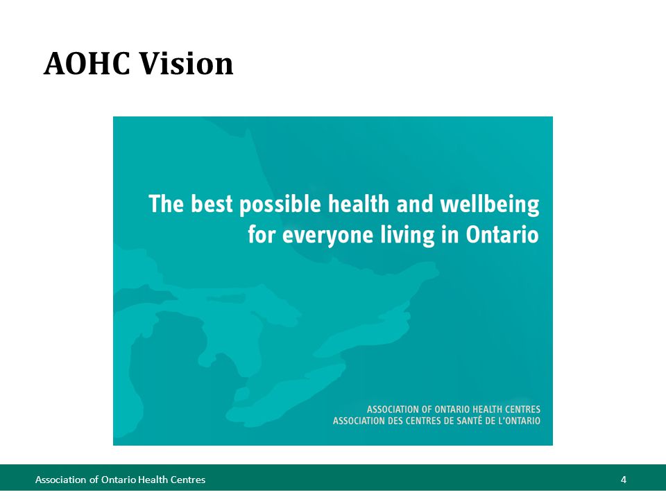 AOHC Vision Association of Ontario Health Centres4 4
