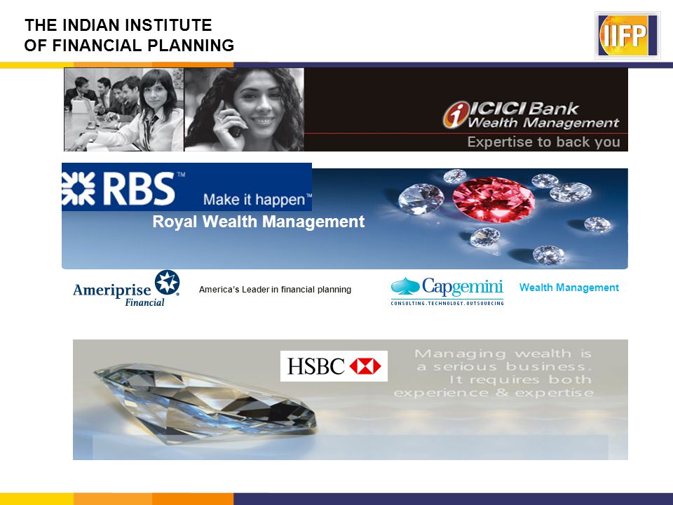 THE INDIAN INSTITUTE OF FINANCIAL PLANNING Royal Wealth Management America’s Leader in financial planning Wealth Management