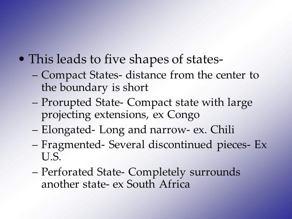 prorupted state