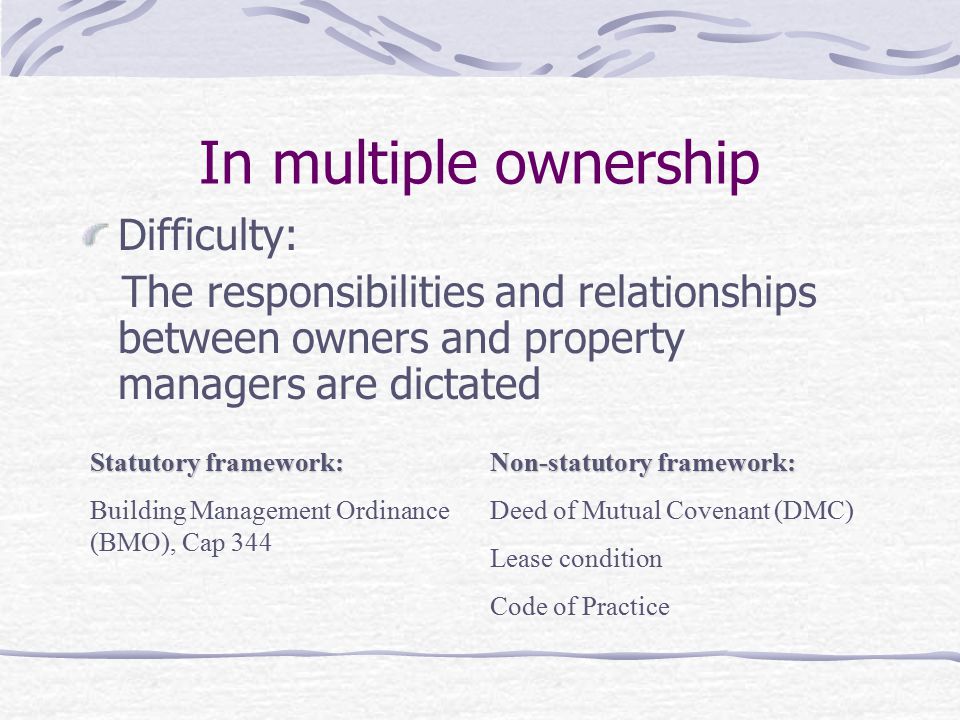 property management responsibilities